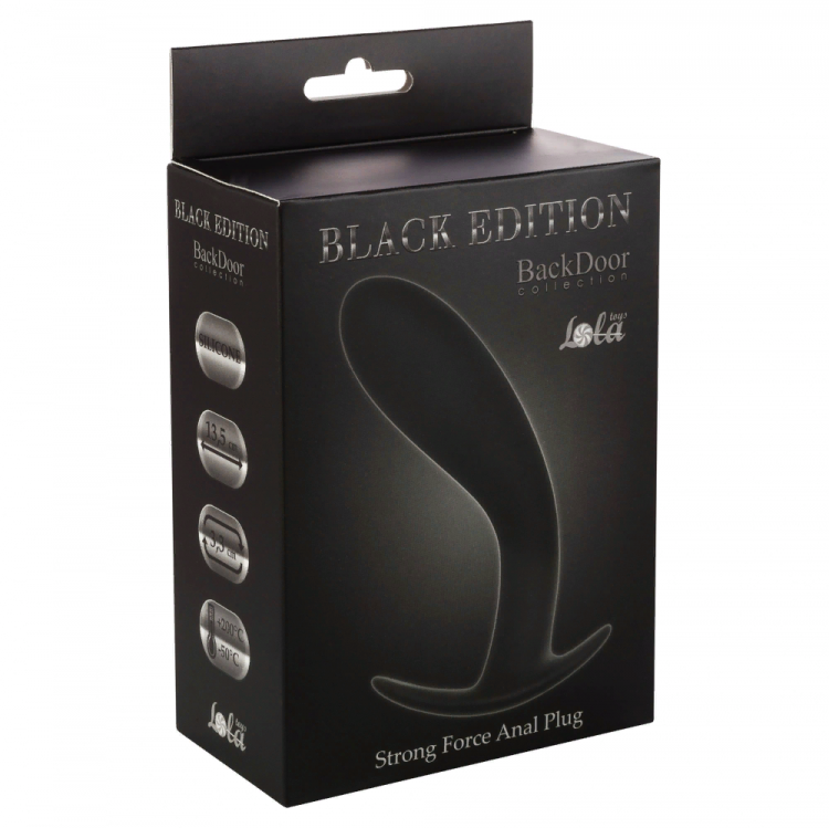 Анальная пробка Strong Force Anal Plug Black