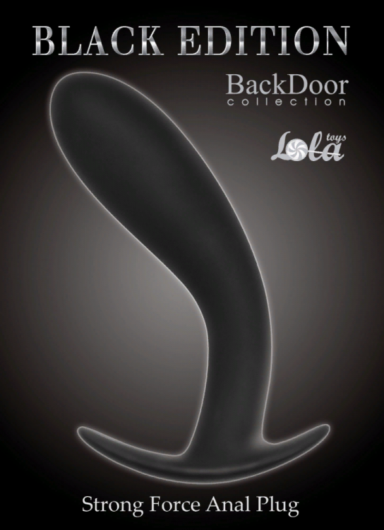 Анальная пробка Strong Force Anal Plug Black