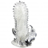 Насадка удлинитель с пупырышками, усиками и вибрацией