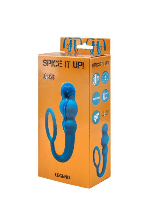 Анальная пробка Spice it up Legend Aquamarine