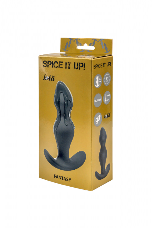 Анальная пробка Spice it up Fantasy Dark Grey
