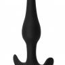 Анальная пробка Spice it up Starter Black 8,5см.