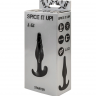 Анальная пробка Spice it up Starter Black 8,5см.