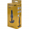 Анальная пробка Spice it up Starter Dark Grey 8,5см.