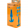 Анальная пробка Spice it up Starter Aquamarine 8,5см.