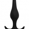 Анальная пробка Spice it up Smooth Black 10,5см.