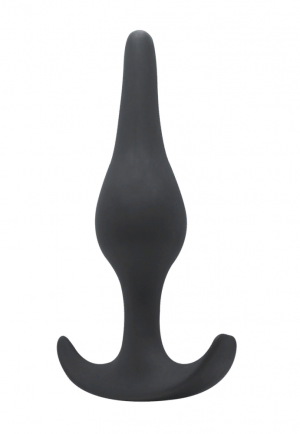 Анальная пробка Spice it up Smooth Dark Grey 10,5см.