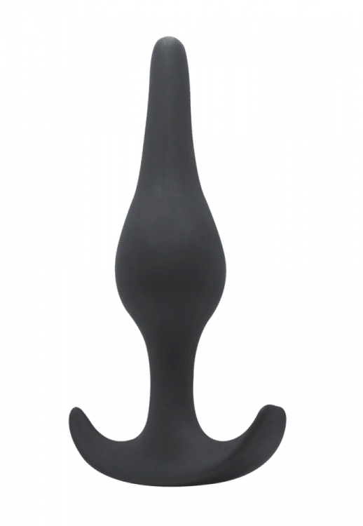 Анальная пробка Spice it up Smooth Dark Grey 10,5см.