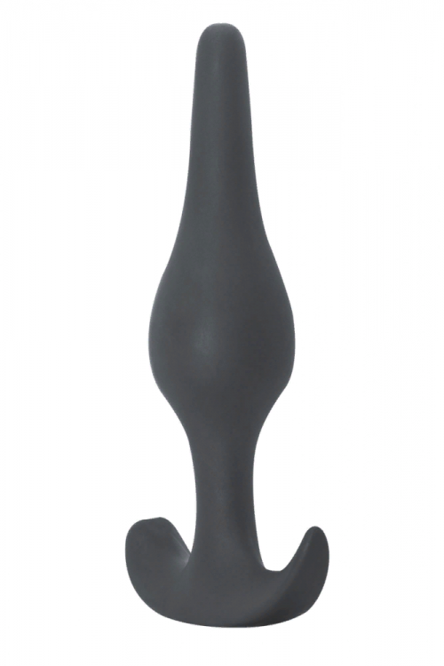 Анальная пробка Spice it up Smooth Dark Grey 10,5см.