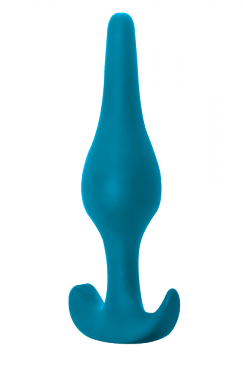 Анальная пробка Spice it up Smooth Aquamarine 10,5см.