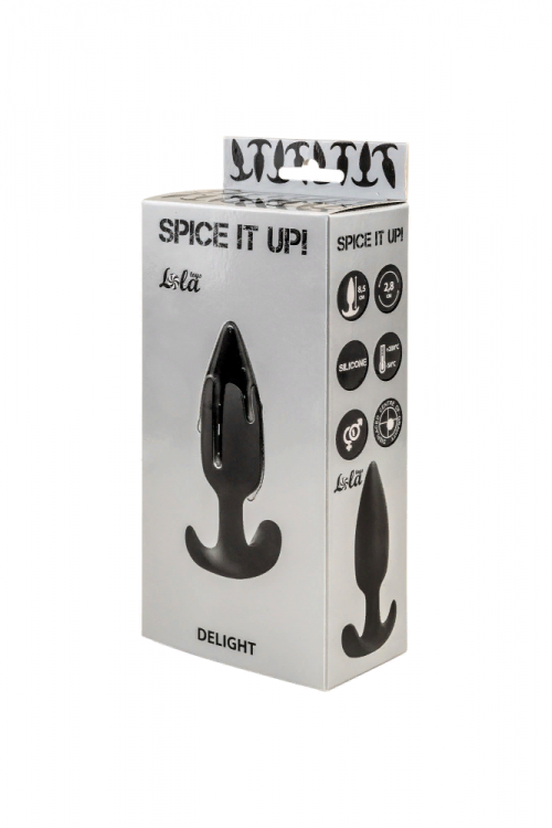 Пробка со смещенным центром тяжести Spice it up Delight Black 8,5см.