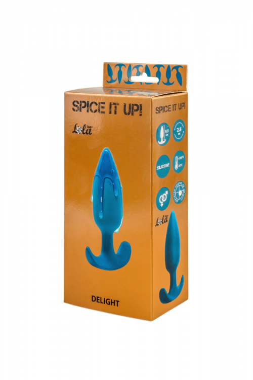 Пробка со смещенным центром тяжести Spice it up Delight Aquamarine 8,5см.