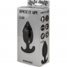 Пробка со смещенным центром тяжести Spice it up Insatiable Black 8,5см.