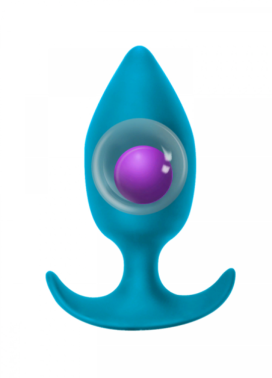 Пробка со смещенным центром тяжести Spice it up Insatiable Aquamarine 8,5см.