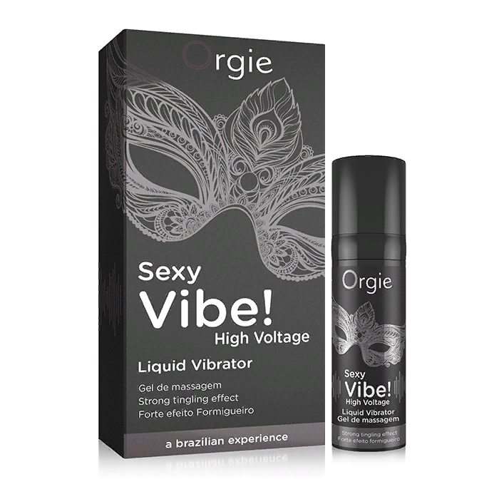 Гель Orgie Sexy Vibe High Voltage с усиленным эффектом вибрации, 15 мл