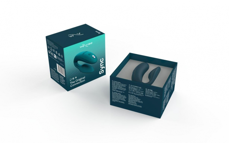 Вибромассажер для пар We-Vibe Sync 2 NEW Velvet Green