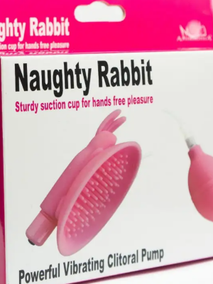 Вакуумная помпа Naughty Rabbit pink