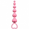 Анальная цепочка Heart's Beads  Pink