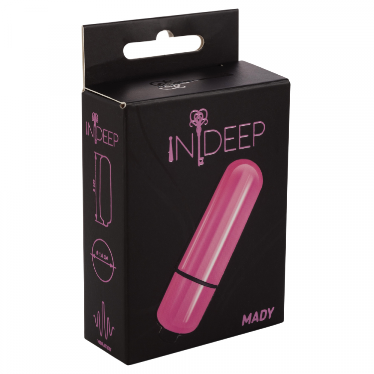 Вибропуля Indeep Mady Pink
