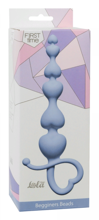 Анальная цепочка Begginers Beads Blue
