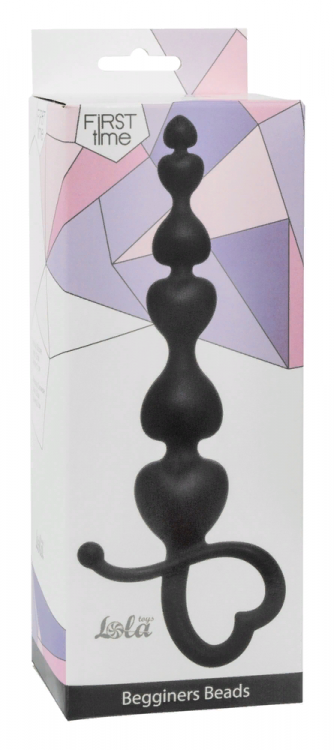 Анальная цепочка Begginers Beads Black