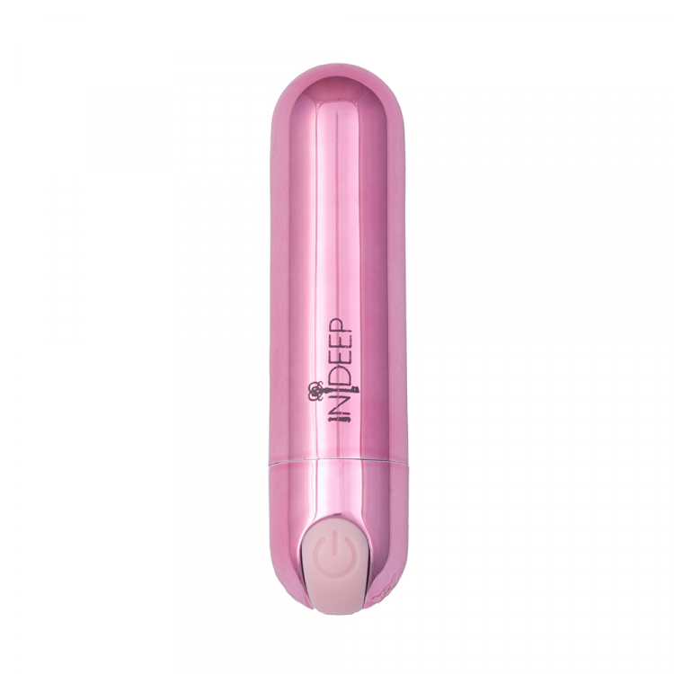 Перезаряжаемая вибропуля Indeep Clio Pink