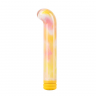 Компактный вибратор из стекла BeYourLover Magic Cane, желтый, Япония