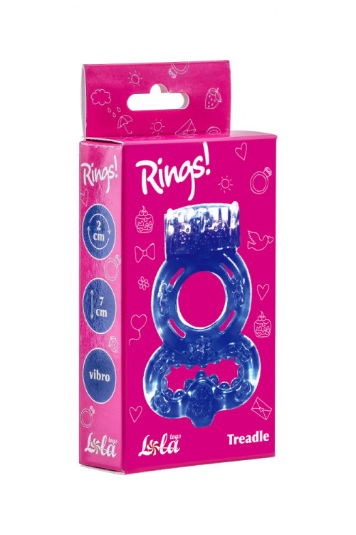 Эрекционное кольцо Rings Treadle purple