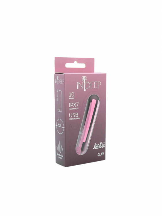 Перезаряжаемая вибропуля Indeep Clio Magenta