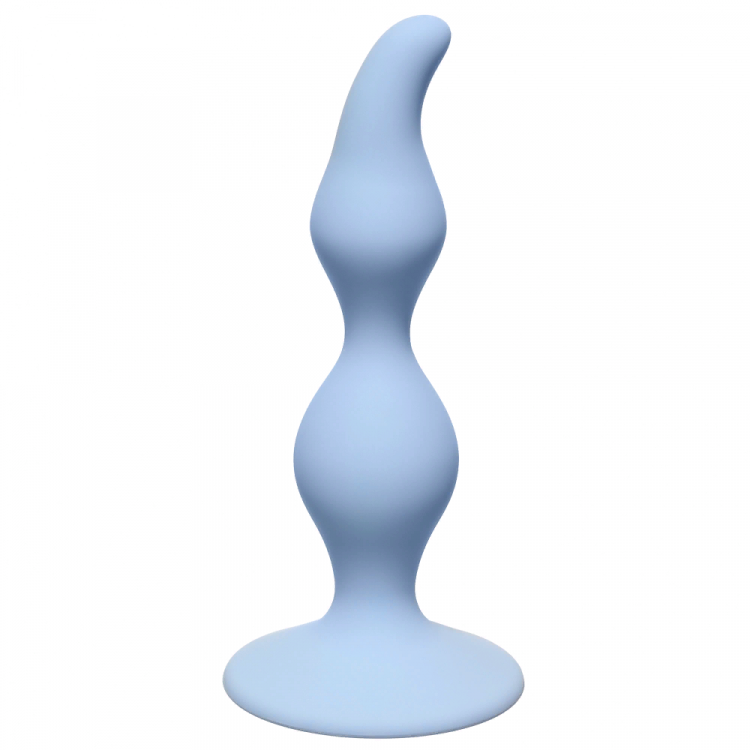 Анальная пробка Curved Anal Plug Blue
