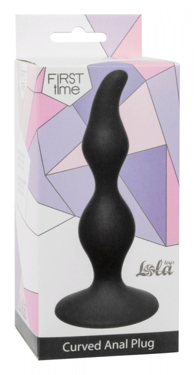 Анальная пробка Curved Anal Plug Black