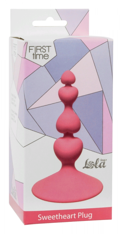 Анальная пробка Sweetheart Plug Pink