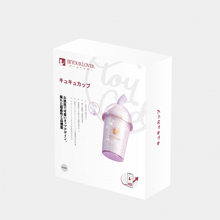 Вакуумный мини-стимулятор BeYourLover Joy Cup с подогревом, Shining version
