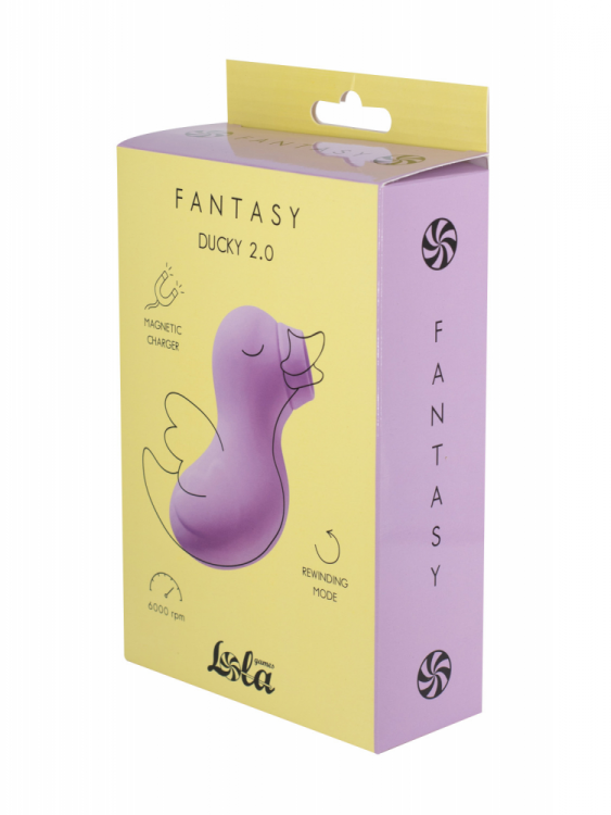 Вакуумный стимулятор Fantasy Ducky 2.0 Lavender(1шт)