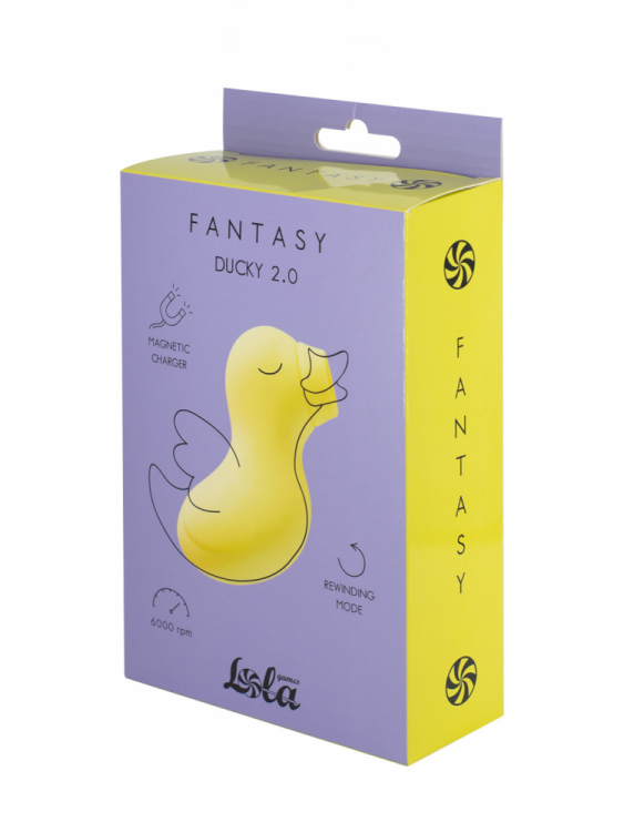 Вакуумный стимулятор Fantasy Ducky 2.0 Yellow (1шт)
