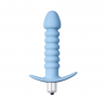 Анальная пробка с вибрацией Twisted Anal Plug Blue
