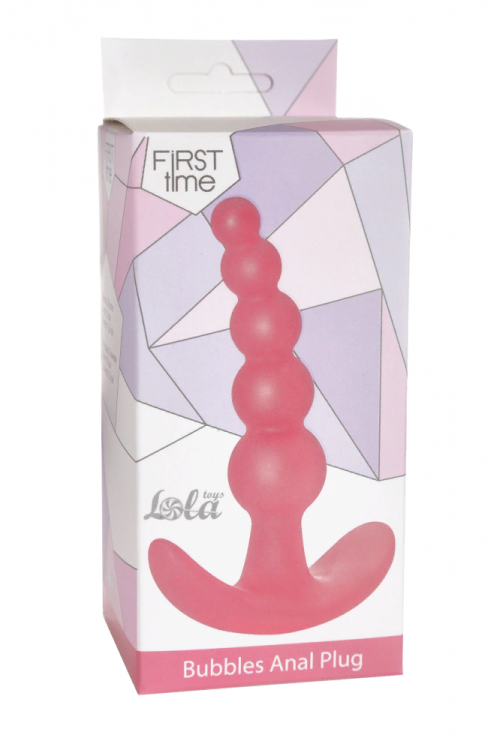 Анальная пробка Bubbles Anal Plug Pink