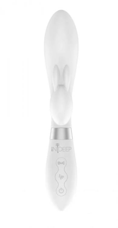 ПЕРЕЗАРЯЖАЕМЫЙ ВИБРАТОР INDEEP THEONA WHITE