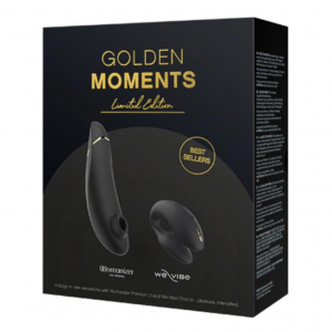 Набор We Vibe Golden Moments Collection с Womanizer premium и We-vibe Chorus Black