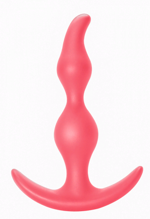 Анальная пробка Bent Anal Plug Pink