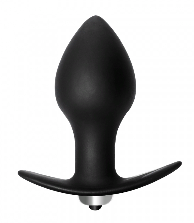 Анальная пробка с вибрацией Bulb Anal Plug Black