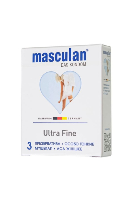 Презервативы Masculan Ultra "Особо тонкие"3 шт, Германия