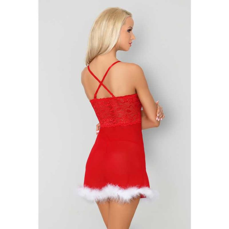 Сорочка и трусики "Ayanda", красный, L\XL