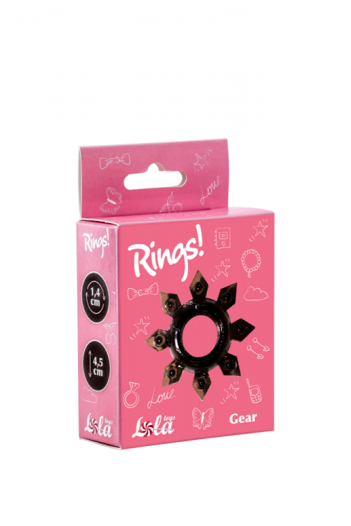 Эрекционное кольцо Rings Gear black