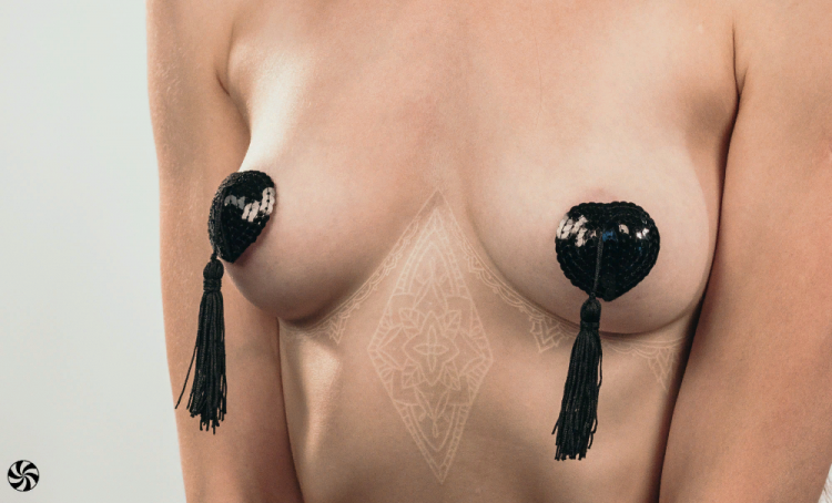 Пэстисы Burlesque Gipsy Black